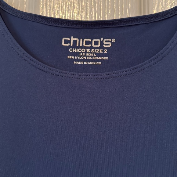 Chico’s Blue Tank - Travelers - Picture 2 of 3